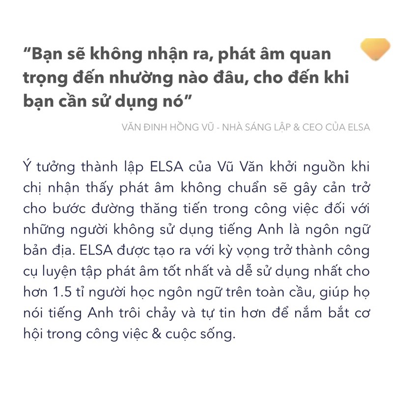 Toàn quốc - [Evoucher] - Phần mềm tiếng Anh ELSA Speak Pro (6 tháng, 1 năm, 2 năm, TRỌN ĐỜI)