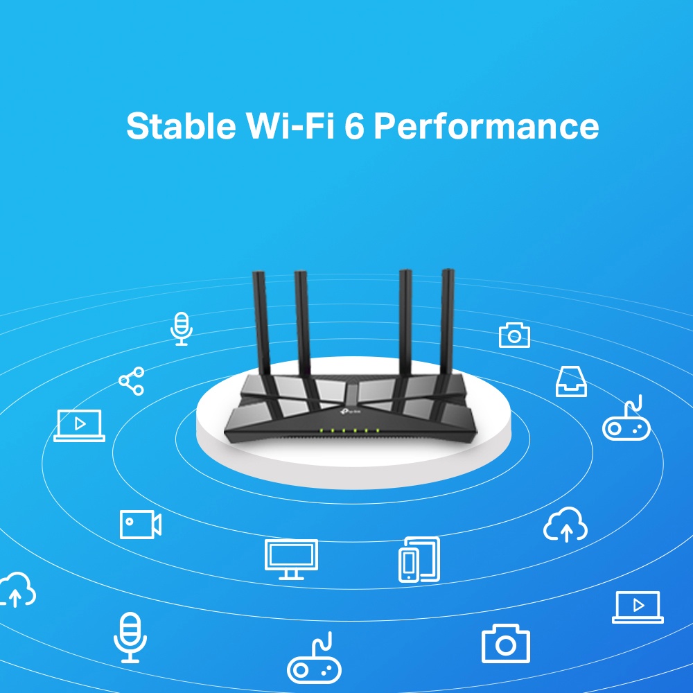 [HCM - Hỏa tốc] Bộ Phát Router Wifi 6 AX1500Mpbs TP-Link Archer AX10 | Hàng Chính Hãng | Bảo Hành 2 Năm | NgocVien Store