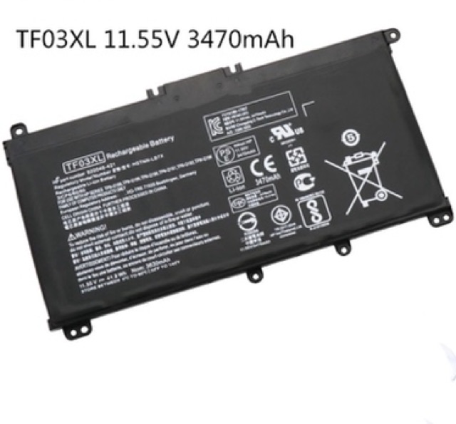 PIN HP HT03XL HT03041XL HP PAVILION 14 15 17 hàng chính hãng
