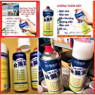 CHAI SƠN XỊT SIÊU CHỐNG THẤM ĐA NĂNG XỊT MỌI THỨ