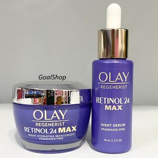 Combo Dưỡng Da 2 in 1 Olay Regenerist Retinol 24 Max
