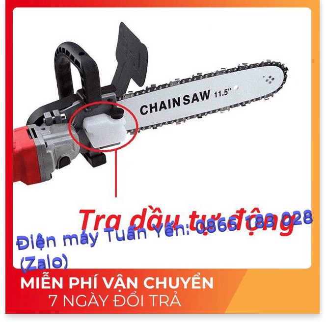 Lưỡi cưa xích gắn máy mài