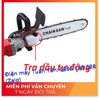 Lưỡi cưa xích gắn máy mài