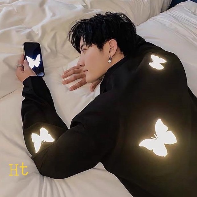 Áo Sơ mi phản quang Bướm toàn thân H2O687