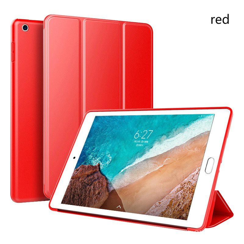 Giao Hàng Nhanh ChóngỐp lưng cao su mềm nắp gập cho Xiaomi Mi Pad 4 Pad 4 plus 8'' 10.1''