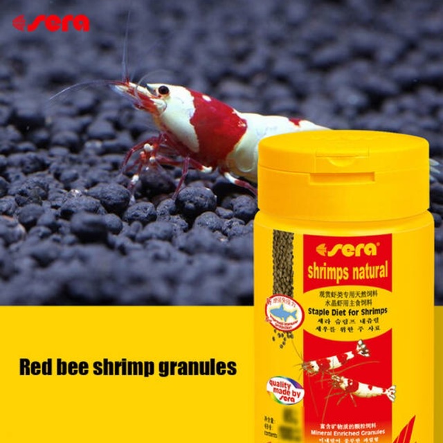 Thức Ăn Tép Cao Cấp SERA SHRIMPS NATURAL - Bổ Sung Vitamin