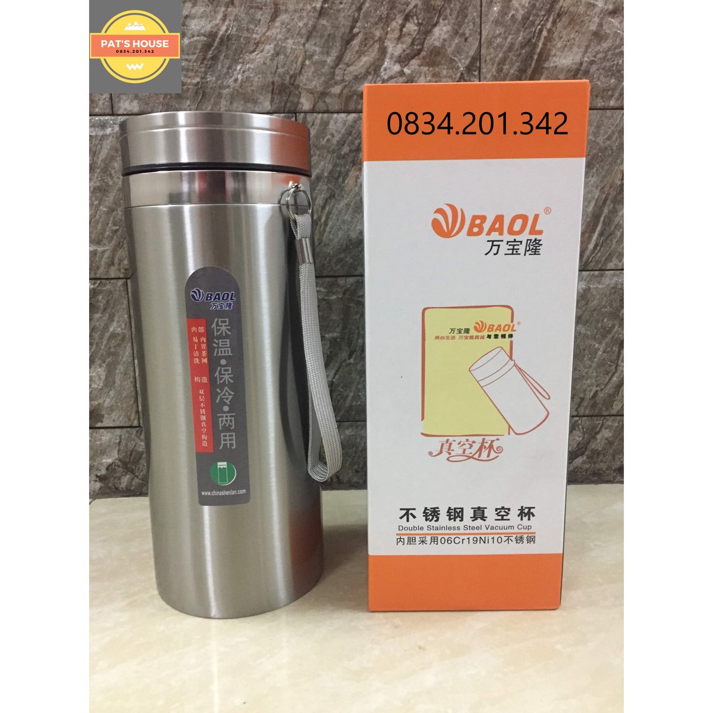 🌸 Bình giữ nhiệt inox cao cấp BAOL 1200ml giữ nhiệt tối ưu hơn 12h 🌸