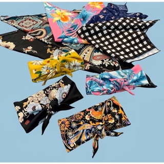 Khăn hoạ tiết tạo kiểu - bandana hoạ tiết