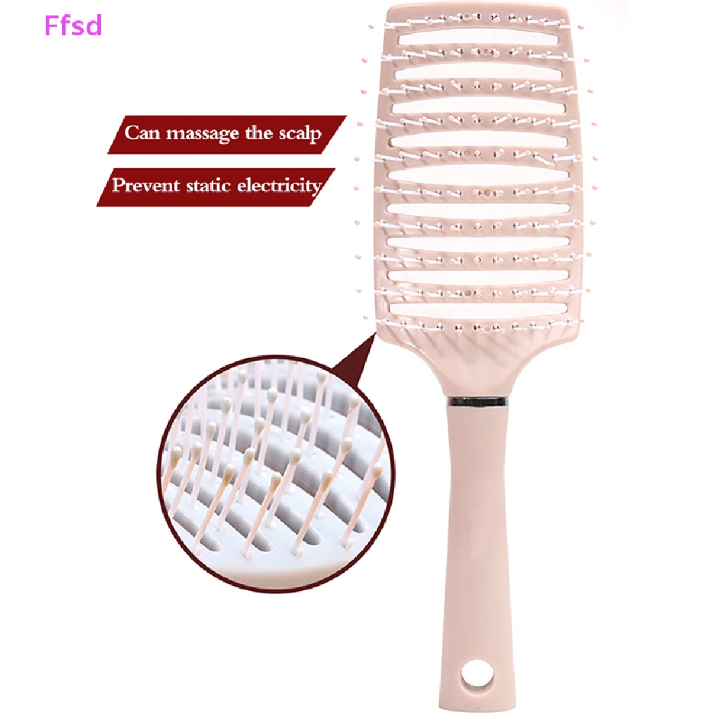 1 Lược Chải Tóc Mát Xa Da Đầu Tạo Kiểu Tiện Dụng
