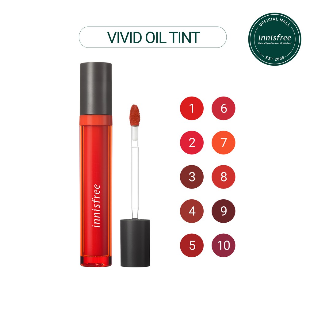 Son tint dưỡng ẩm innisfree Vivid Oil Tint 4g