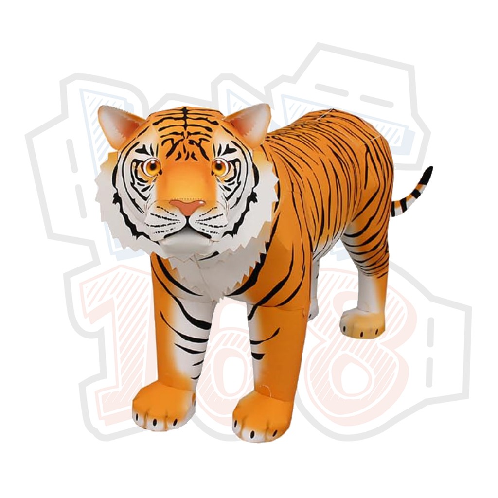 Mô hình giấy động vật Tiger - Con hổ