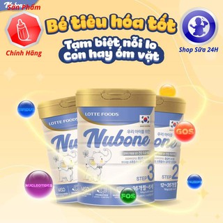 Sữa Bột Nubone 1, 2, Plus+ Lon 750gr