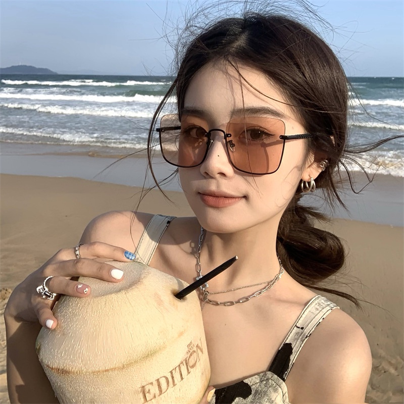(AIMURUSI) COD Kính Mát Chống Tia Cực Tím Phong Cách Hàn Quốc Cổ Điển Thời Trang Chất Lượng Cao Cho Nam Và Nữ