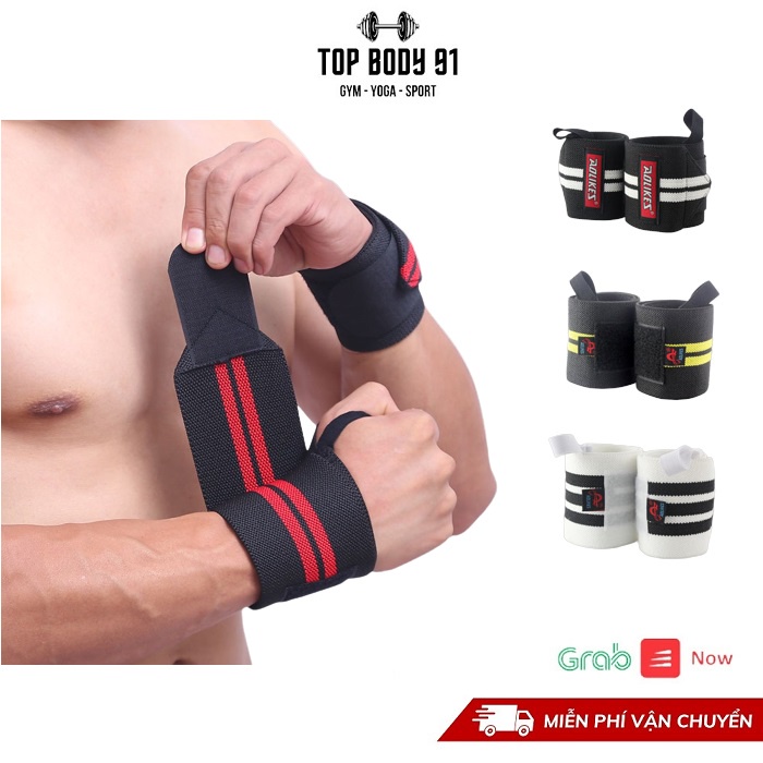 Đôi Cuốn Cổ Tay Aolikes Tập Tạ, Tập GYM Chống Chấn Thương