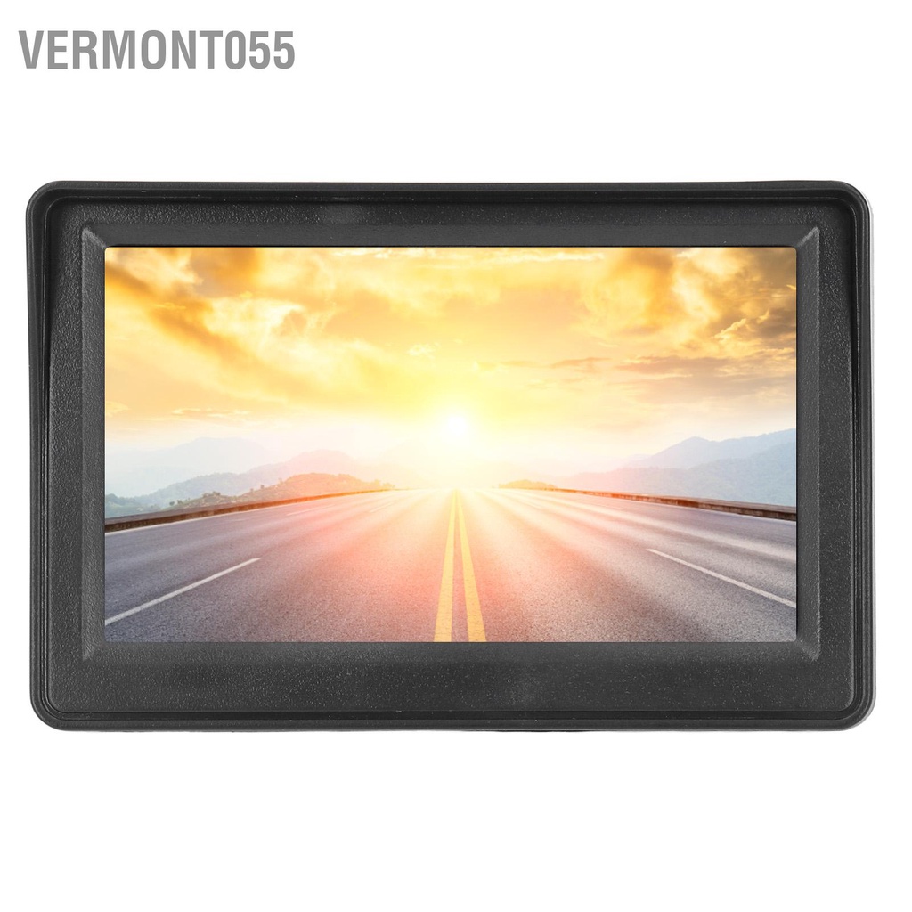 Có thể bán buôn Camera dự phòng giám sát ô tô 4.3 inch Bộ công cụ Hệ thống đỗ xe View phía sau Waterpoof Vermont055 Hàng giao ngay