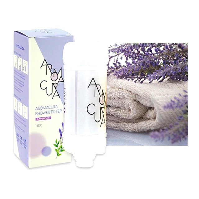 [CHÍNH HÃNG] Lõi lọc nước Vòi Sen Aromacura Korea - Hương Lavender Vitamin C