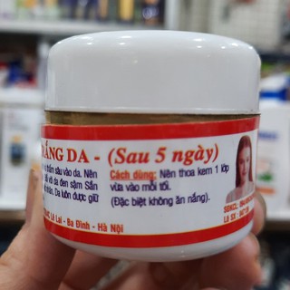 Kem thoa mặt Tigon 18g, trắng sau 5 ngày sử dụng