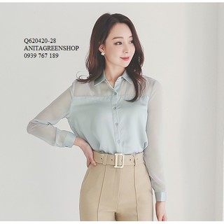Q620420  ÁO SƠ MI NỮ
