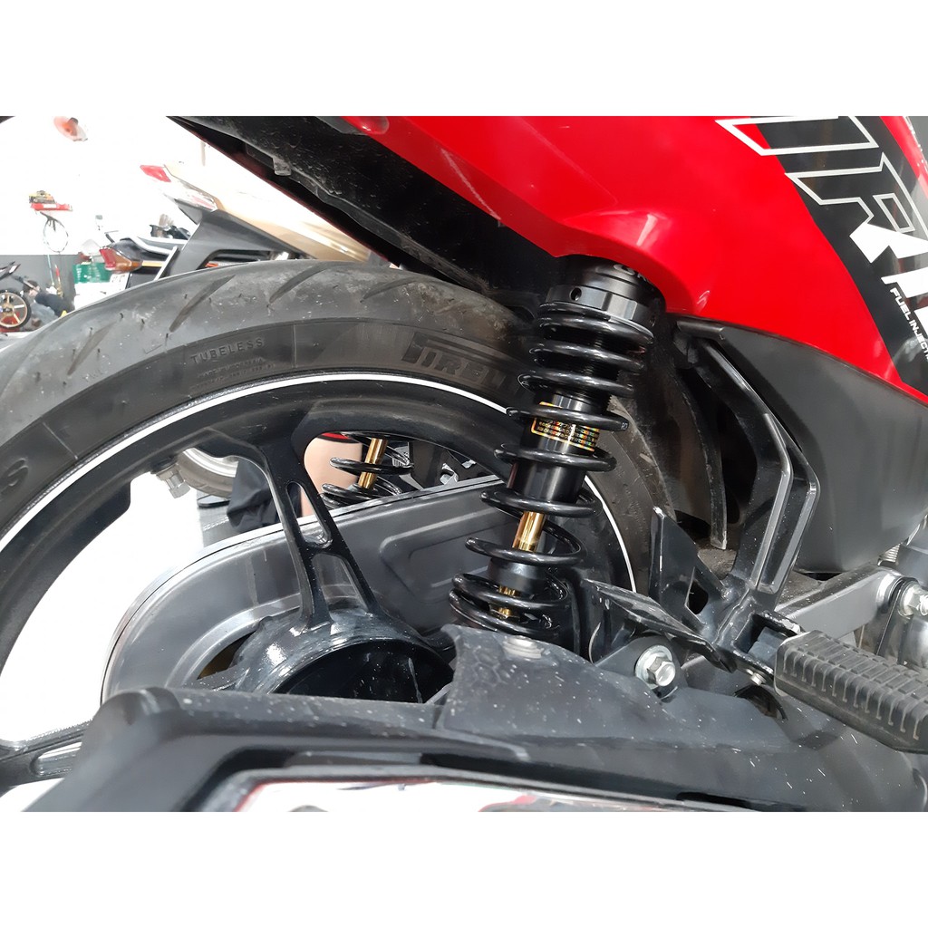 Phuộc RCB C Series ty vàng cho Sirius, Jupiter. Chính hãng. BH 12 tháng