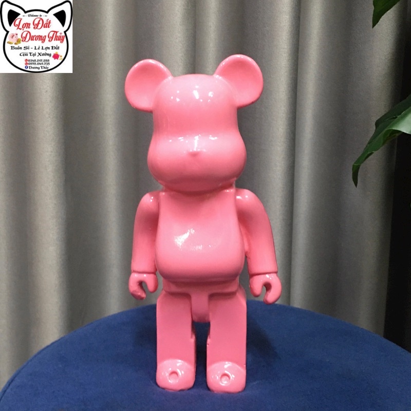 [Kèm ảnh video thật] Gấu BearBrick 400% / Gấu bạo lực/ Mô hình tượng gấu