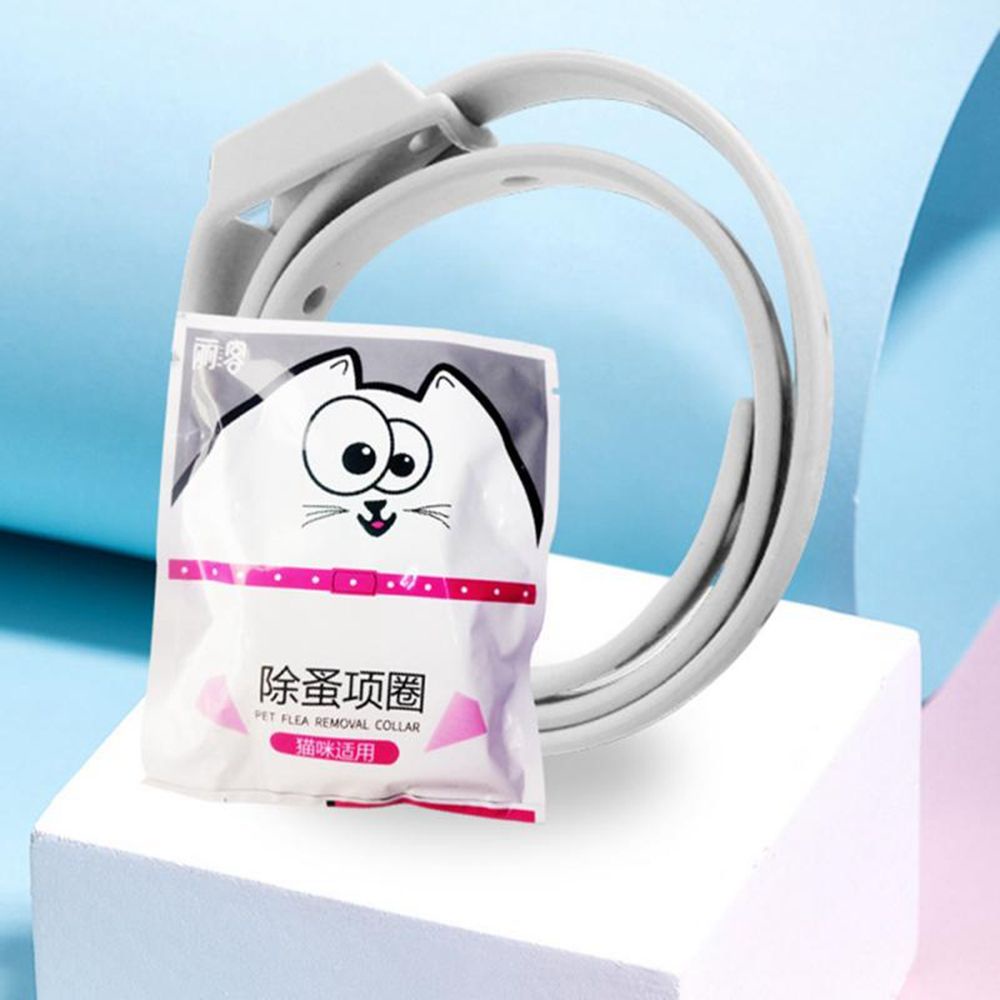 Vòng cổ thú cưng chống bọ chét bằng silicon đơn giản thoải mái