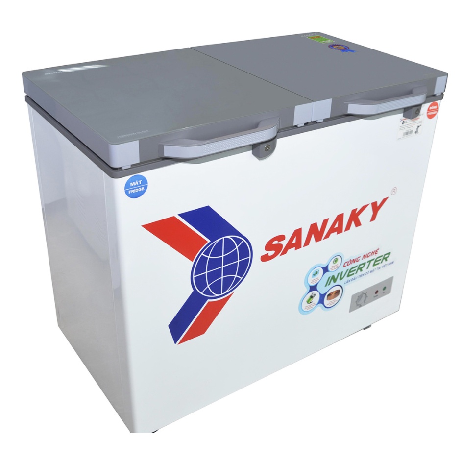 VH-2599W4K MIỄN PHÍ CÔNG LẮP ĐẶT Tủ đông Sanaky Inverter 195 lít VH-2599W4K