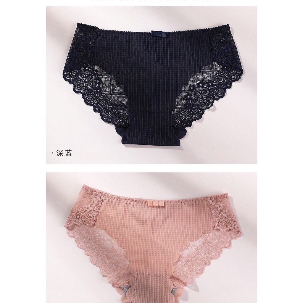 Quần Lót nữ Combo 10 chiếc Quần lót su phối ren mềm mại siêu đẹp 2212