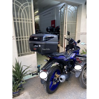 Thùng xe Exciter 155 VVA, thùng Givi B32NB và baga Exciter 155, hàng Givi chính hãng, bảo hành 2 năm