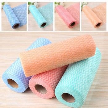 Cuộn khăn lau đa năng homeeasy- 50 miếng giấy lau an toàn vệ sinh