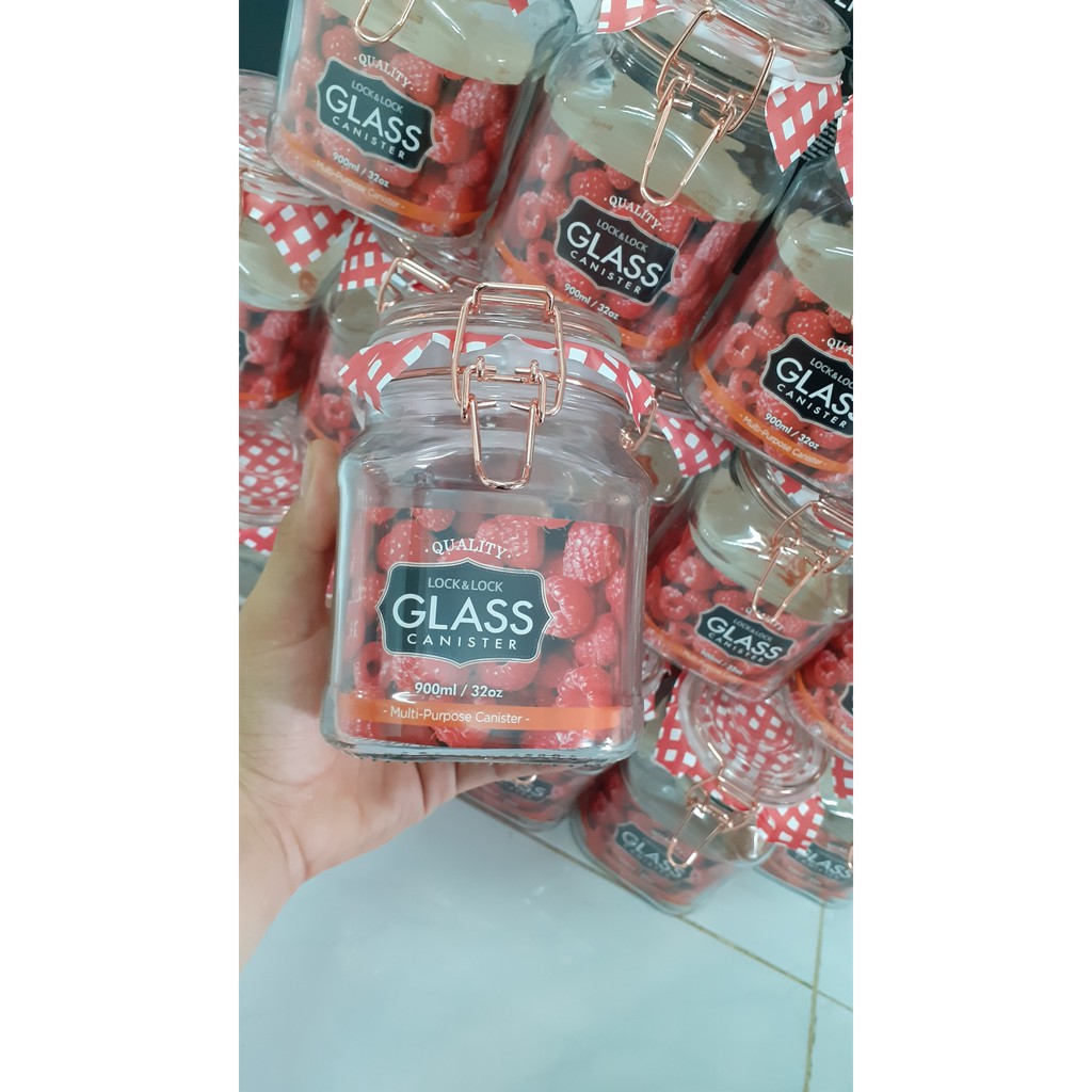 COMBO 2 hủ đựng thực phẩm bằng thủy tinh sodalime 900ml LLG516 | BigBuy360 - bigbuy360.vn