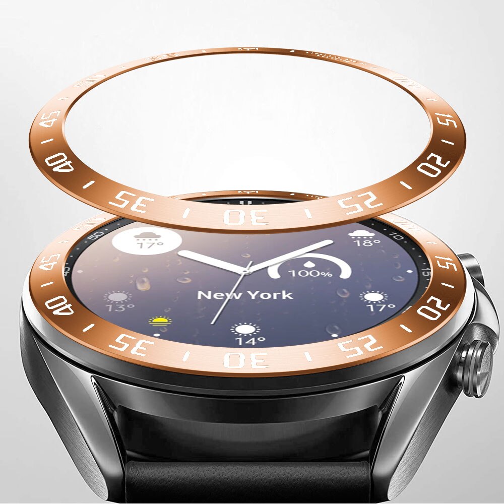 Khung viền bảo vệ đồng hồ bằng thép không gỉ cho Samsung Galaxy Watch 3 45mm 41mm