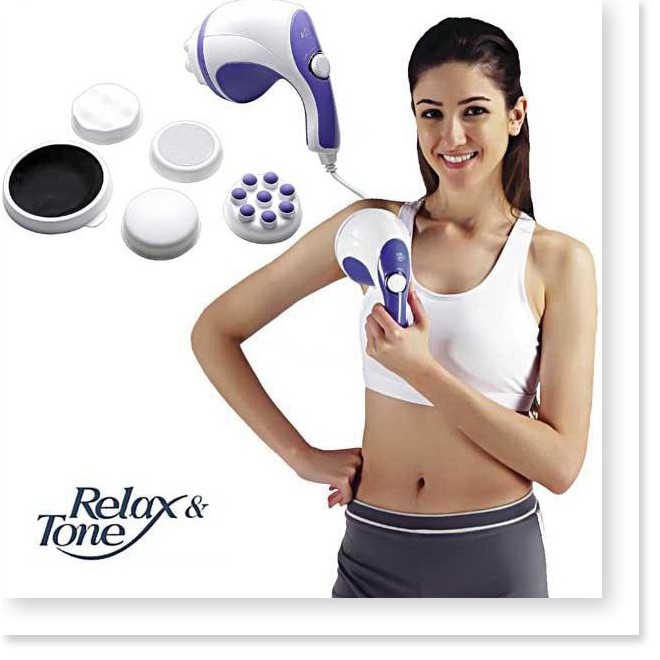 Máy đánh tan mỡ bụng giá rẻ Relax & Spin Tone - Hàng chuẩn, giá rẻ, thư giãn và giảm mỡ hiệu quả