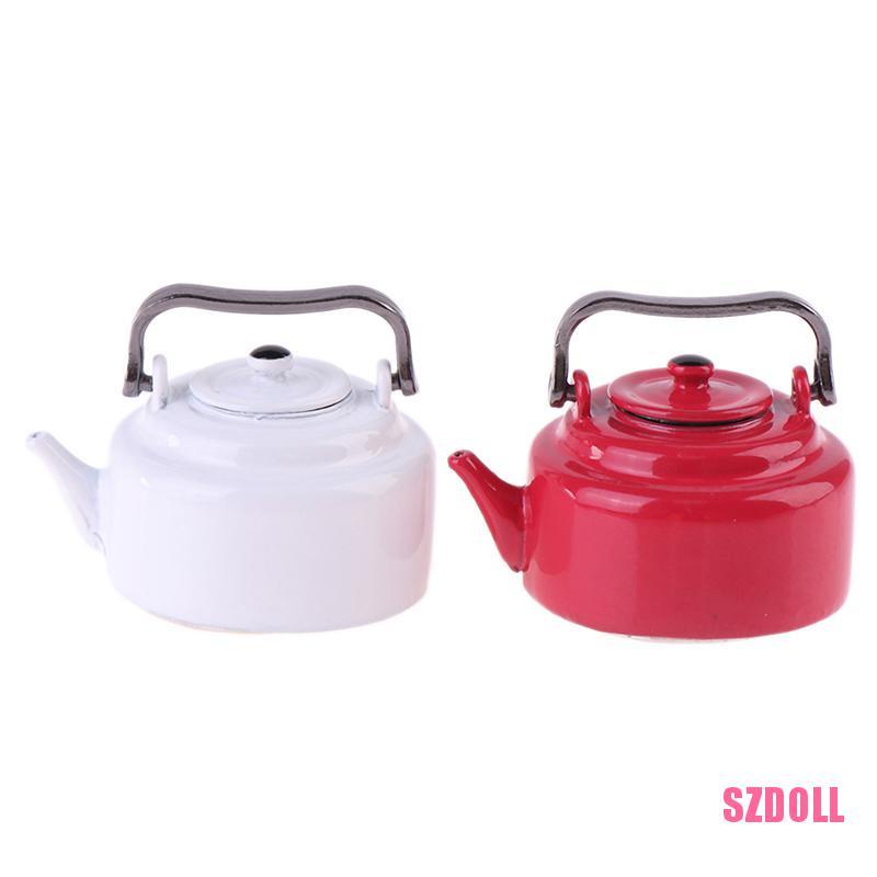 Mô Hình Ấm Nước Phong Cách Nhật Bản Dùng Trang Trí Nhà Búp Bê Tỉ Lệ 1/12