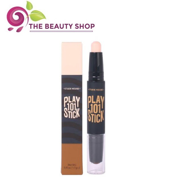 Bút Tạo Khối - Che Khuyết Điểm 2 đầu ETH Play 101 Stick Contour Duo - MÀU 1