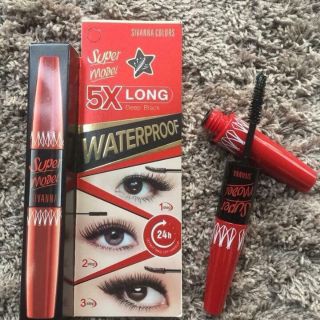 Mascara Sivanna Color 5x Long 2 Đầu Dài Mi Chuốt Mi Trên Và Môi Dưới Cao Cấp Thái Lan CS43