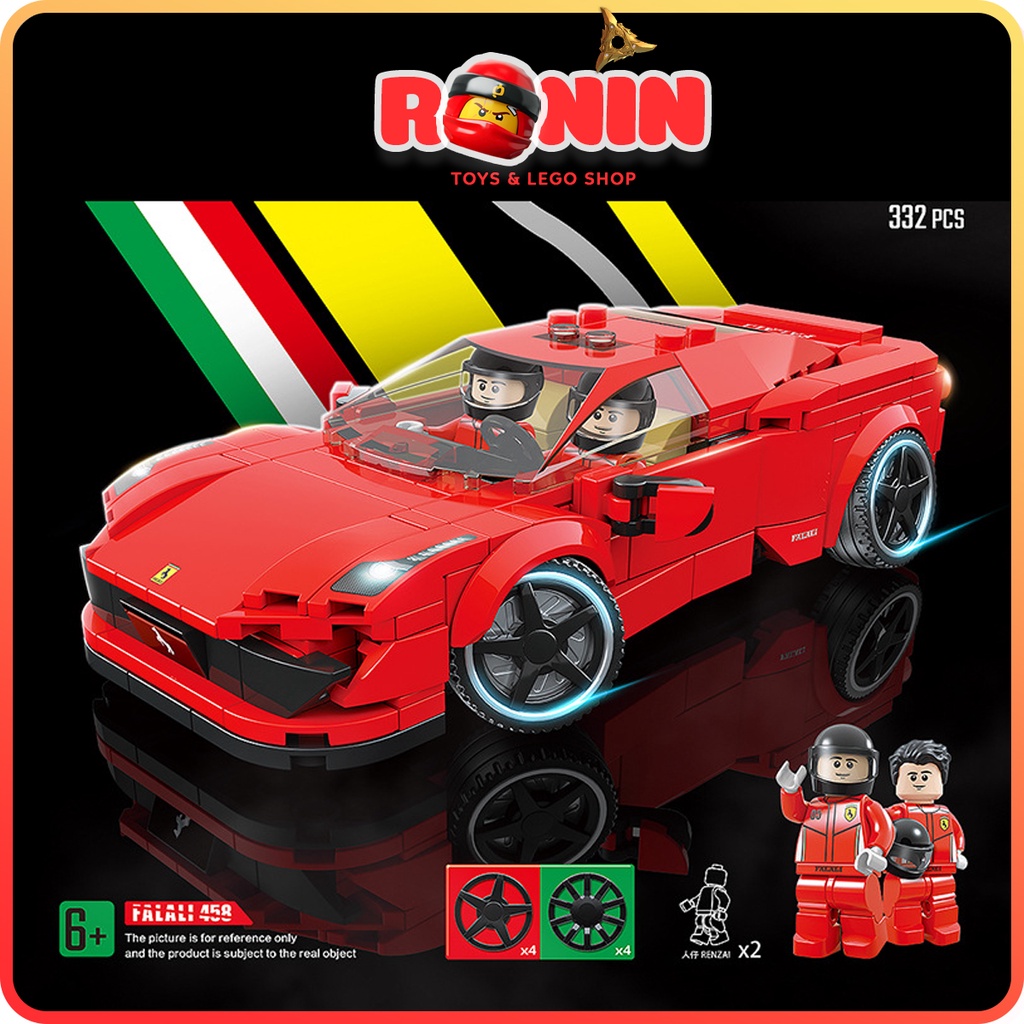 Bộ Đồ Chơi Lắp Ráp Siêu Xe Đua Thể Thao Racing Series