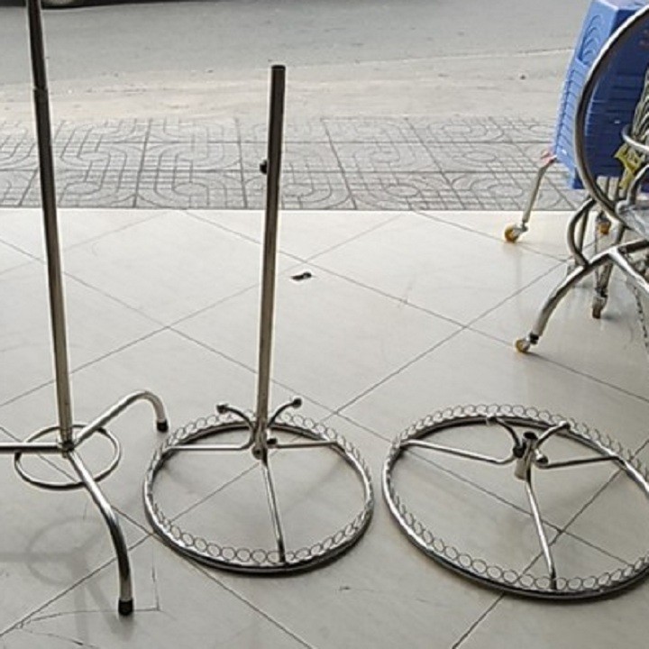 CÂY PHƠI ĐỒ INOX TRÒN 2 TẦNG XOAY- Mã: MX2TK1 -