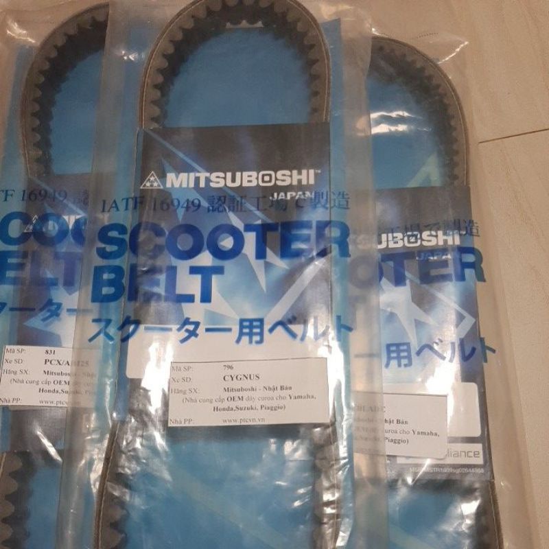 Dây curoa xe VISION mang nhãn hiệu mitsuboshi