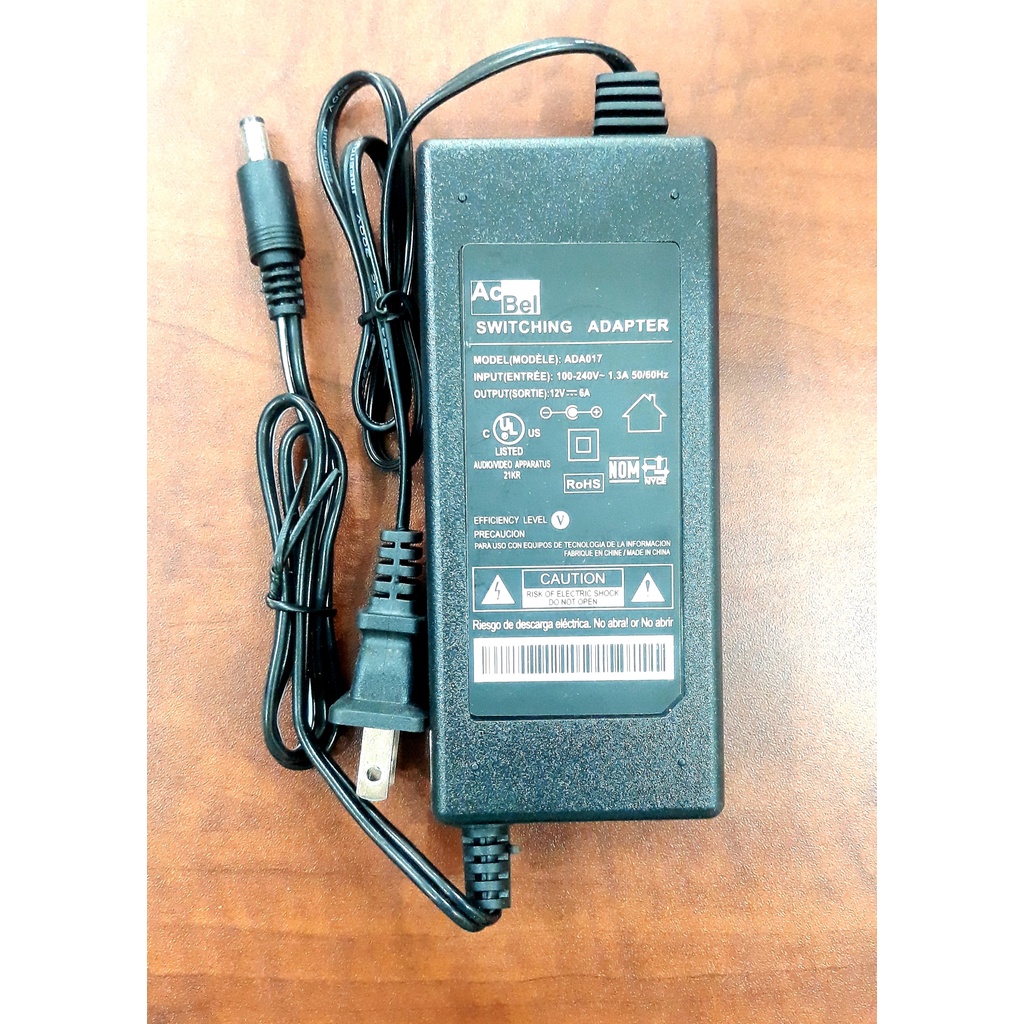 Nguồn đầu ghi 12V-6A Acbel