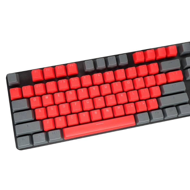 104 keycaps Gaming Backlit Keycap Kit Cấu hình ABS Double-shot Keycap