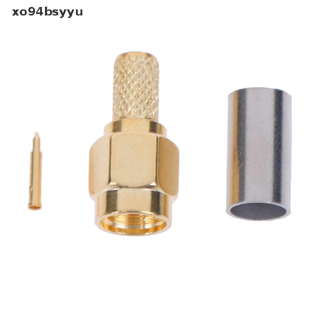 Bộ 5 Đầu Nối sma Đầu Đực Xo94Bsyu Cho rg58 rg142 rg400 lmr195