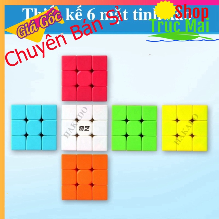 Rubik 3x3 - Đồ chơi phát triển trí tuệ cho bé 3000