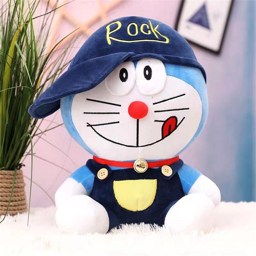 LANFY Doraemon Đồ Chơi Nhồi Bông Mềm Mại Đáng Yêu Trang Trí Phòng Bé