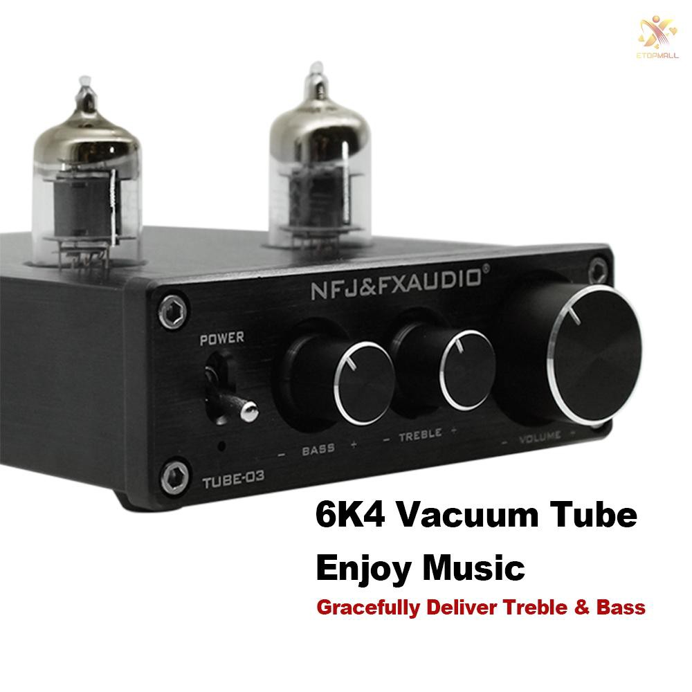 Thiết bị khuếch đại tín hiệu lặp lại âm thanh E&T FX-AUDIO TUBE-03 Mini HiFi