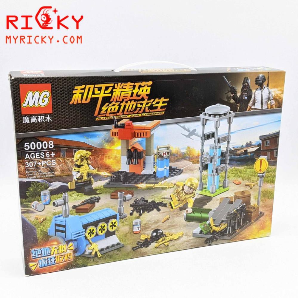 [Khai trương giảm giá] LEGO xếp hình game PUBG 307 miếng - Lắp ráp mô hình trận chiến sinh tử PUBG