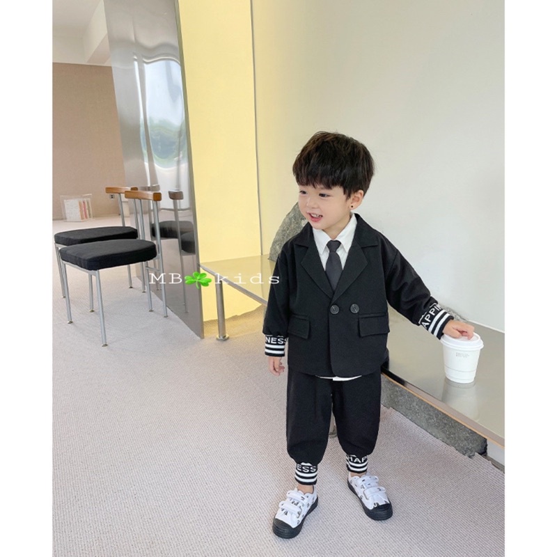 BỘ VEST BÉ TRAI SANG CHẢNH!
