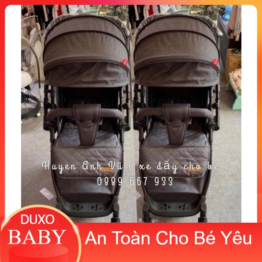 ( liên hệ hỗ trợ ship ) Xe đẩy đôi cho bé tách và ghép rời thành 2 xe. xe đẩy đôi cho bé song sinh