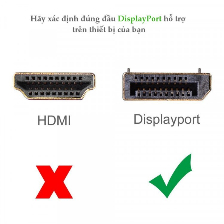 Dây DisPlay Port Xịn bóc màn Dell và một số hãng màn hình khác dây displayport dài 1,5m ARIGATO Đảm Bảo Chất Lượng.DDPD | BigBuy360 - bigbuy360.vn