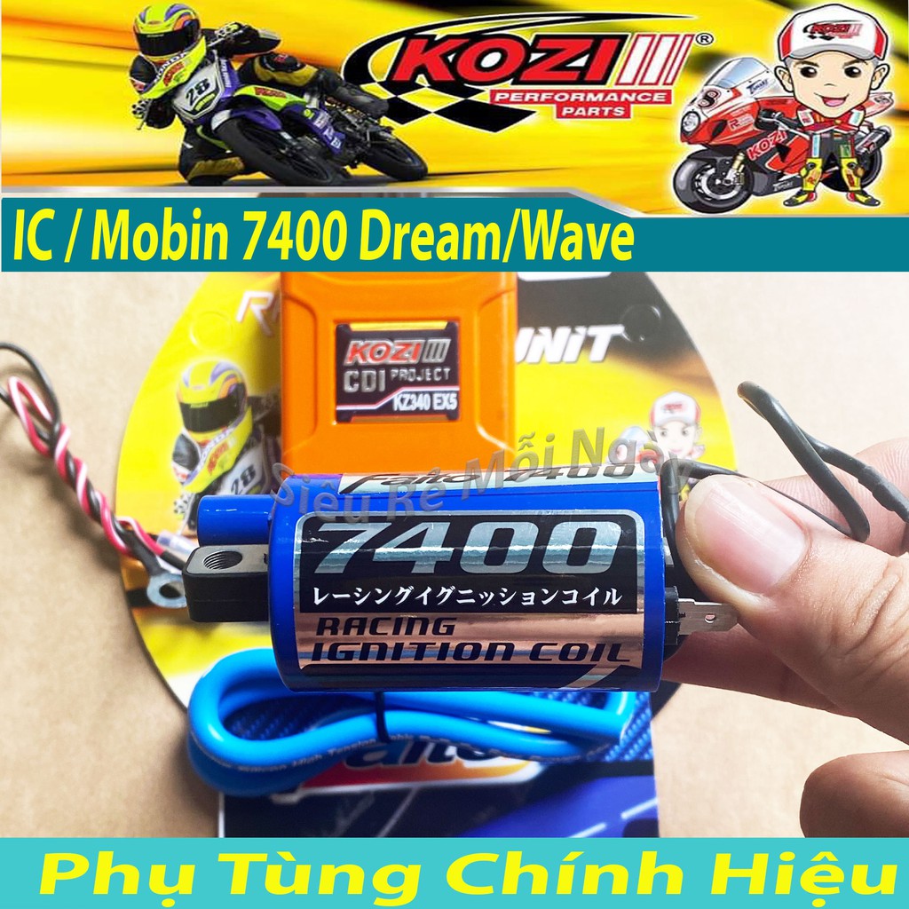 Mobin Sườn Faito 5400 và IC Kozi 5 Chân , Dream, Wave100, Sirius 50cc, Galaxy50cc