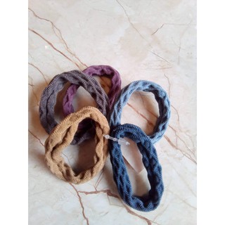 Set 5 Chun nỉ cột tóc.
